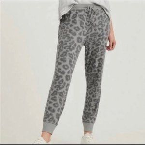 Lucky Brand Jogger Leopard Animal Print M NEW